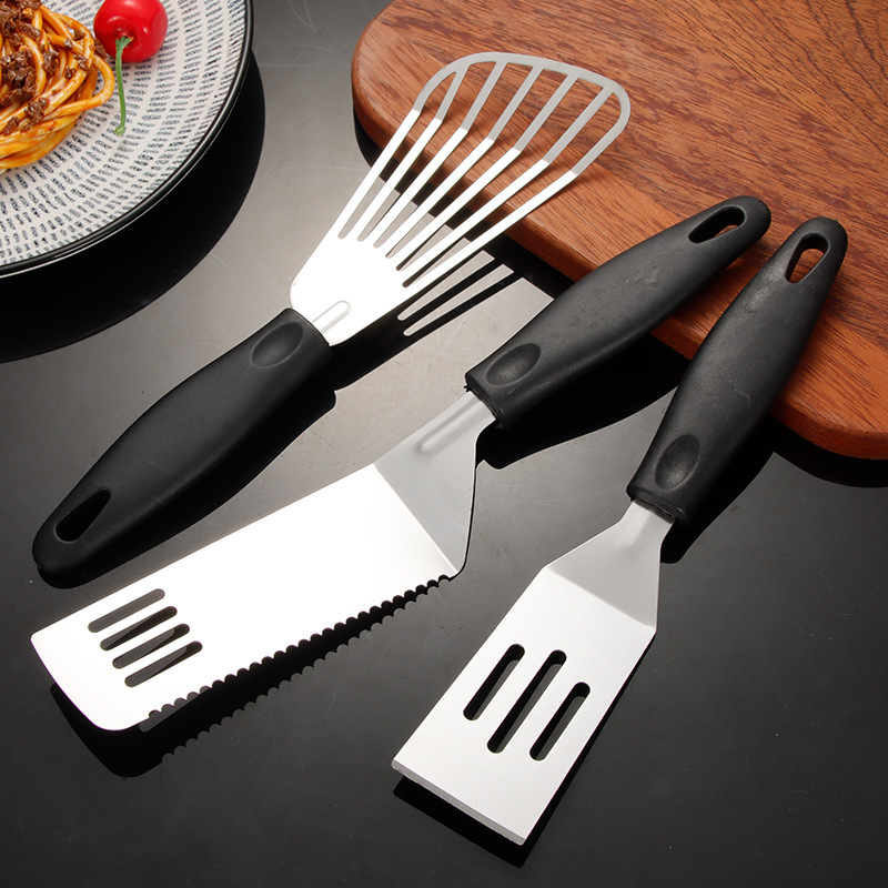 Okonomiyaki Spatula - 3PCS 미니 스테인리스 스틸 주걱 세트