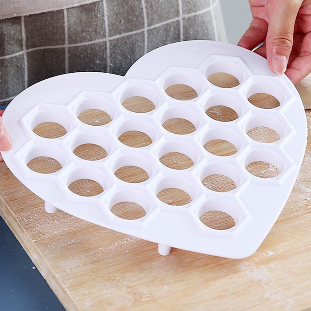 Dumpling Press Set - 만두 제조용 몰드 4개 세트, 19개의