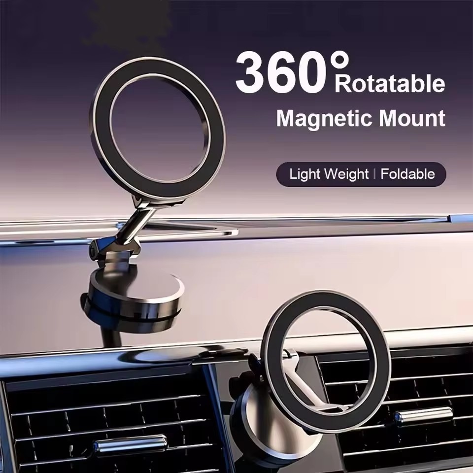 Taco Stand Holder - MagSafe 360용 접이식 자석 차량용 휴대폰