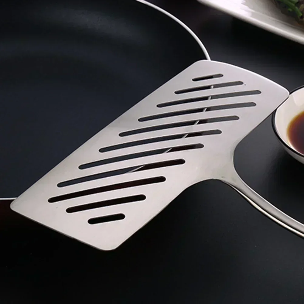 Okonomiyaki Spatula - 304 스테인레스 스틸 엑스트라 와이드 물고기