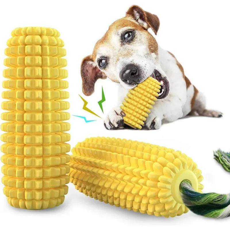 새 상품! 강하게 씹는 강아지들을 위한 튼튼하고 오래  - Corn Dog Stick 리뷰 및 가격