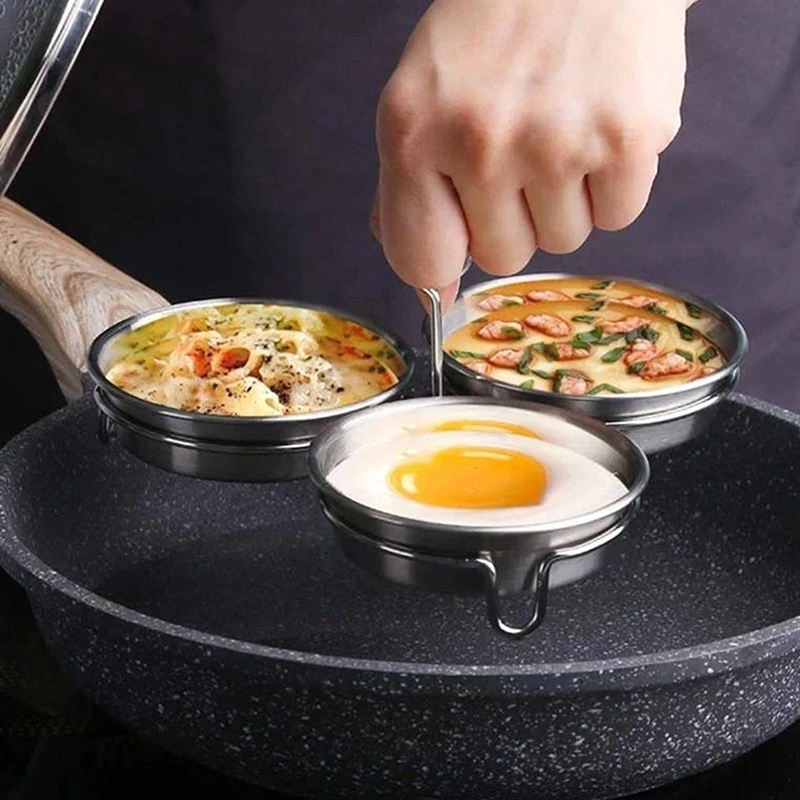 【K】3-in-1 스테인리스 스틸 에그 포처, 포칭 팬 - Egg Waffle Pan 리뷰 및 가격